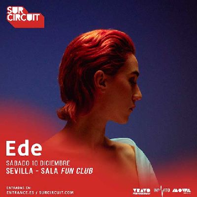 Cartel del concierto de Ede en FunClub Sevilla 2022