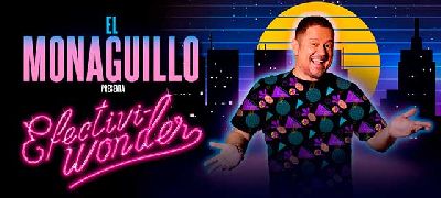 Cartel del espectáculo Efectiviwonder con El Monaguillo