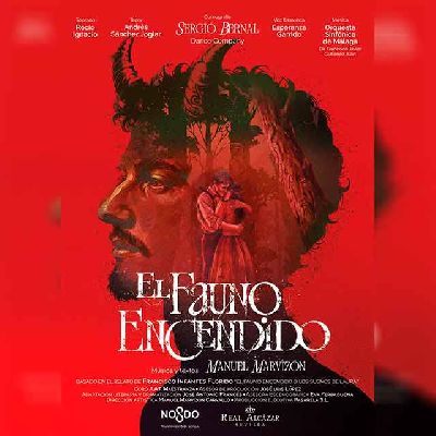 Cartel del espectáculo El fauno encendido en el Alcázar de Sevilla 2026