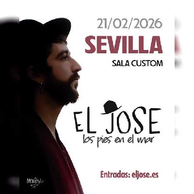 Cartel del concierto de El Jose en Custom Sevilla 2026