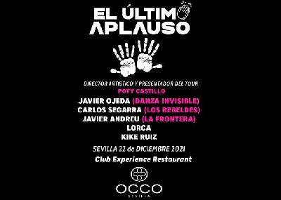 Cartel del concierto El Último Aplauso en Occo Club Sevilla 2021