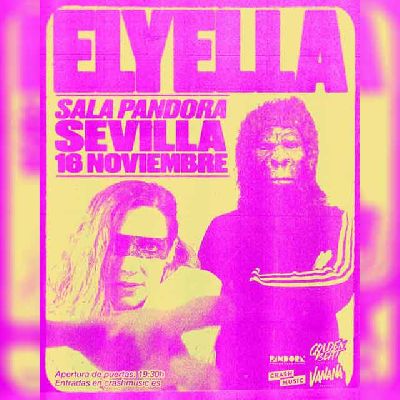 Cartel del concierto de Elyella en Pandora Sevilla 2024