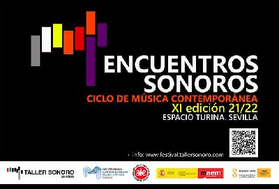 Cartel del XI festival Encuentros Sonoros 2021-2022 en Sevilla