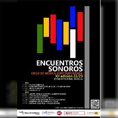 Cartel del XII festival Encuentros Sonoros 2022-2023 en Sevilla