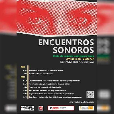 Cartel del XVI festival Encuentros Sonoros 2026-2027 en Sevilla