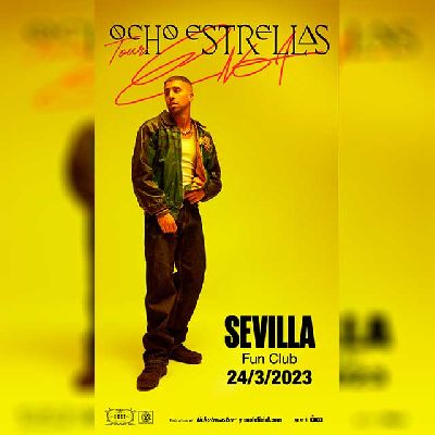 Cartel del concierto de Enol en FunClub Sevilla 2023