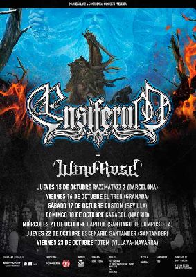 Concierto: Ensiferum y Wind Rose en Custom Sevilla