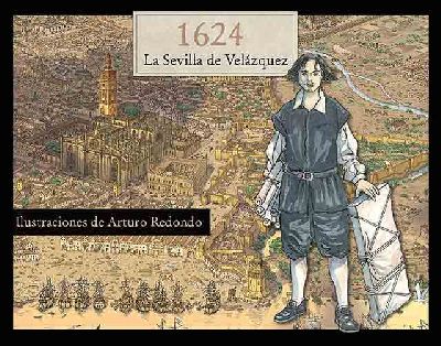 Cartel de la exposición 1624. La Sevilla de Velázquez en el CICUS Sevilla 2023