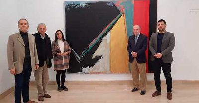 Foto de la inauguración de la exposición temporal Alavista en la Casa de la Provincia de Sevilla