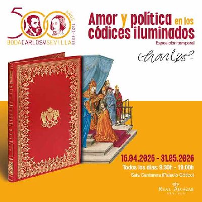 Cartel de la exposición Amor y política en los códices iluminados