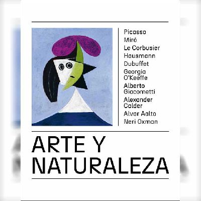 Cartel de la exposición Arte y naturaleza en CaixaForum Sevilla