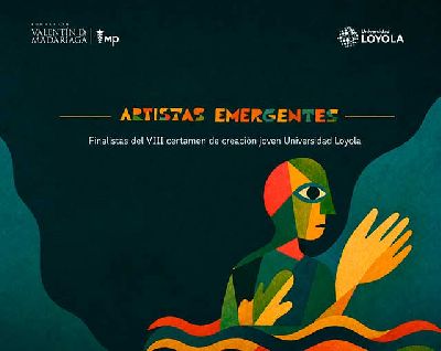 Cartel de la exposición Artistas emergentes en la Fundación Madariaga Sevilla 2026