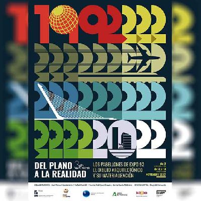 Cartel de la exposición Del plano a la realidad en FIDAS Sevilla 2022