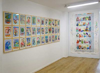 Imágenes de la exposición Deseordenados en la Galería Zunino de Sevilla