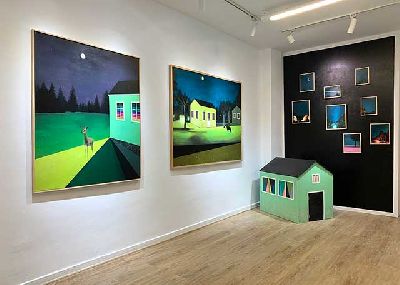 Imagen de la exposición El infinito en la Galería Zunino de Sevilla
