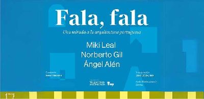 Cartel de la exposición Fala, Fala en la Fundación Madariaga Sevilla 2024