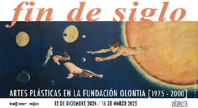 Cartel de la exposición temporal Fin de siglo en el Espacio Santa Clara de Sevilla 2024-2025