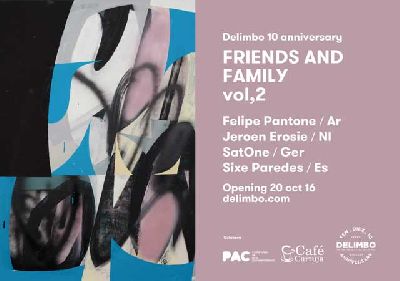 Exposición: Friends & Family Vol2 en Delimbo Sevilla
