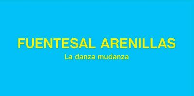 Cartel de la exposición Fuentesal Arenillas. La danza mudanza en el CAAC de Sevilla 2023