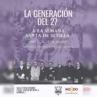 Cartel de la exposición La Generación del 27 y la Semana Santa de Sevilla en el Ateneo de Sevilla 2025