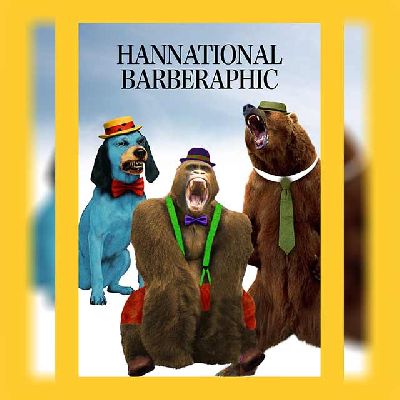 Cartel de la exposición Hannational Barberaphic en la Galería Zunino de Sevilla