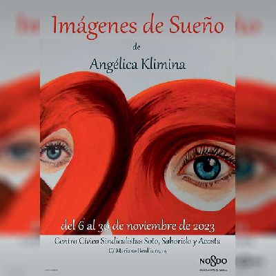Cartel de la exposición Imágenes de los sueños en La Ranilla de Sevilla 2023