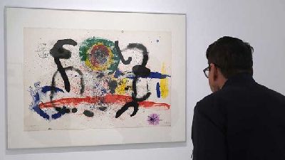 Imagen de la exposición Joan Miró (el valor del símbolo) en la Fundación Unicaja Sevilla 2026