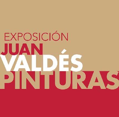 Cartel de la exposición Juan Valdés. Pinturas en Cajasol Sevilla 2024