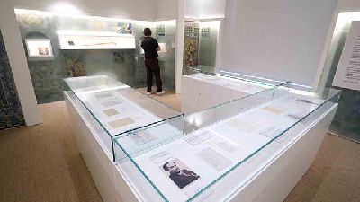 Imagen de la exposición Los Machado (un alto en el camino) en la Fundación Unicaja Sevilla 2026