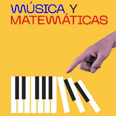 Cartel de la exposición Música y matemáticas en CaixaForum Sevilla