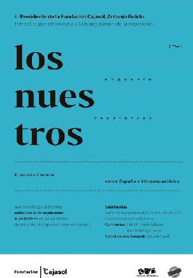 Exposición: Los Nuestros. Un puente de palabras en Cajasol Sevilla