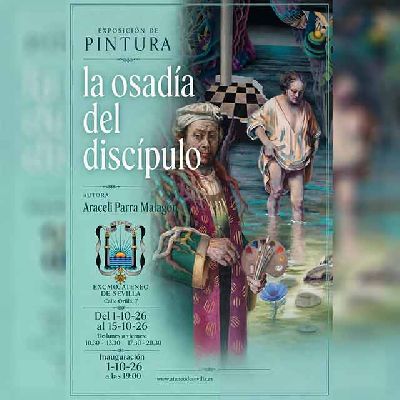 Cartel de la exposición La osadía del discípulo en el Ateneo de Sevilla 2026