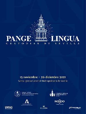 Cartel de la exposición Pange Lingua