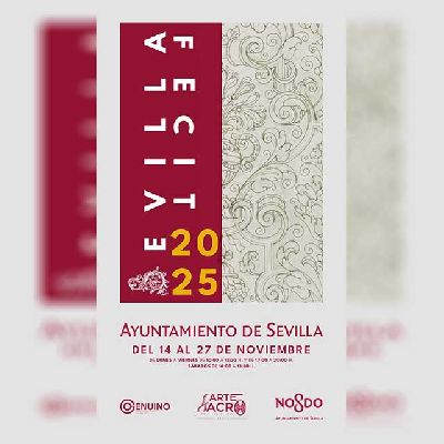 Cartel de la exposición de Sevilla Fecit en el Ayuntamiento de Sevilla 2025