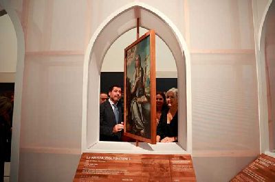 Imagen de la inauguración de la exposición El signo tangible en el IAPH de Sevilla 2026-2027