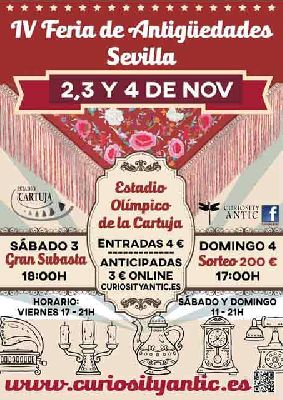 IV Feria de Antigüedades en el Estadio de la Cartuja de Sevilla