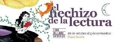 Cartel de María Hesse para la Feria del Libro de Sevilla 2023