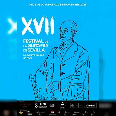 Cartel del XVII Festival de la guitarra de Sevilla 2026