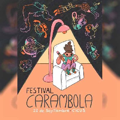 Cartel del festival Carambola en el CICUS Sevilla 2025