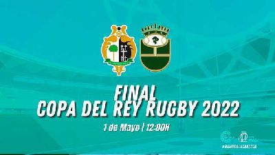 Cartel de la Final Copa del Rey de rugby 2022 en Sevilla