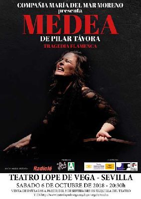 Flamenco: Medea en el Teatro Lope de Vega de Sevilla 2018