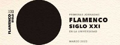 Logotipo de la Primeras Jornadas Flamenco Siglo XXI en la Universidad de Sevilla 2023