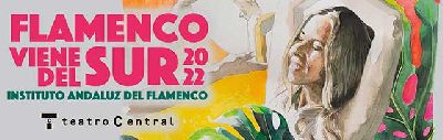 Cartel del ciclo Flamenco viene del sur 2022 en Sevilla