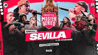 Cartel del concierto Freestyle Master Series en el Cartuja Center de Sevilla 2026
