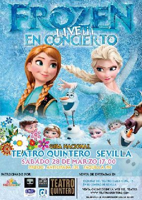 Frozen Live en el Teatro Quintero de Sevilla