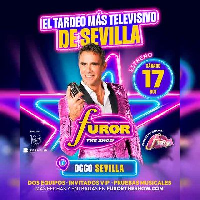Cartel de Furor The Show en OCCO Sevilla 2026