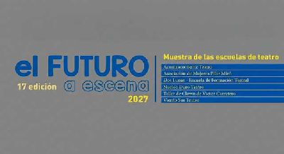 Cartel de la décima sexta edición de El futuro a escena 2026
