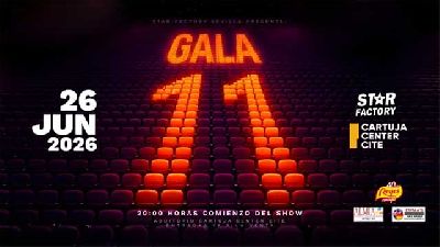 Cartel de Gala 11 en el Cartuja Center de Sevilla 2026