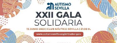 Cartel de la XXII Gala Benéfica de Autismo Sevilla 2022