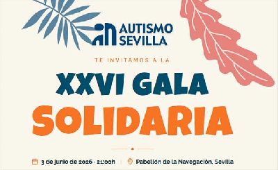 Cartel de la XXVI Gala Benéfica de Autismo Sevilla 2026